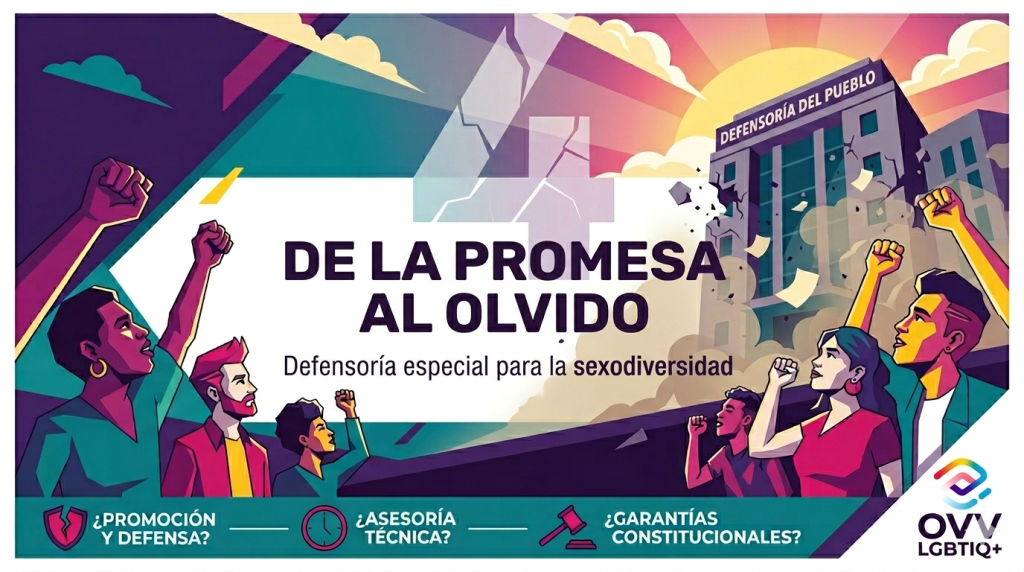 El papel mojado de la institucionalidad: La omisión en la Defensoría Especial para la Sexodiversidad